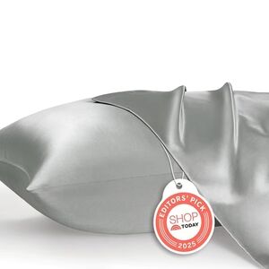 Luxury Silver Pillowcases - 4 Total